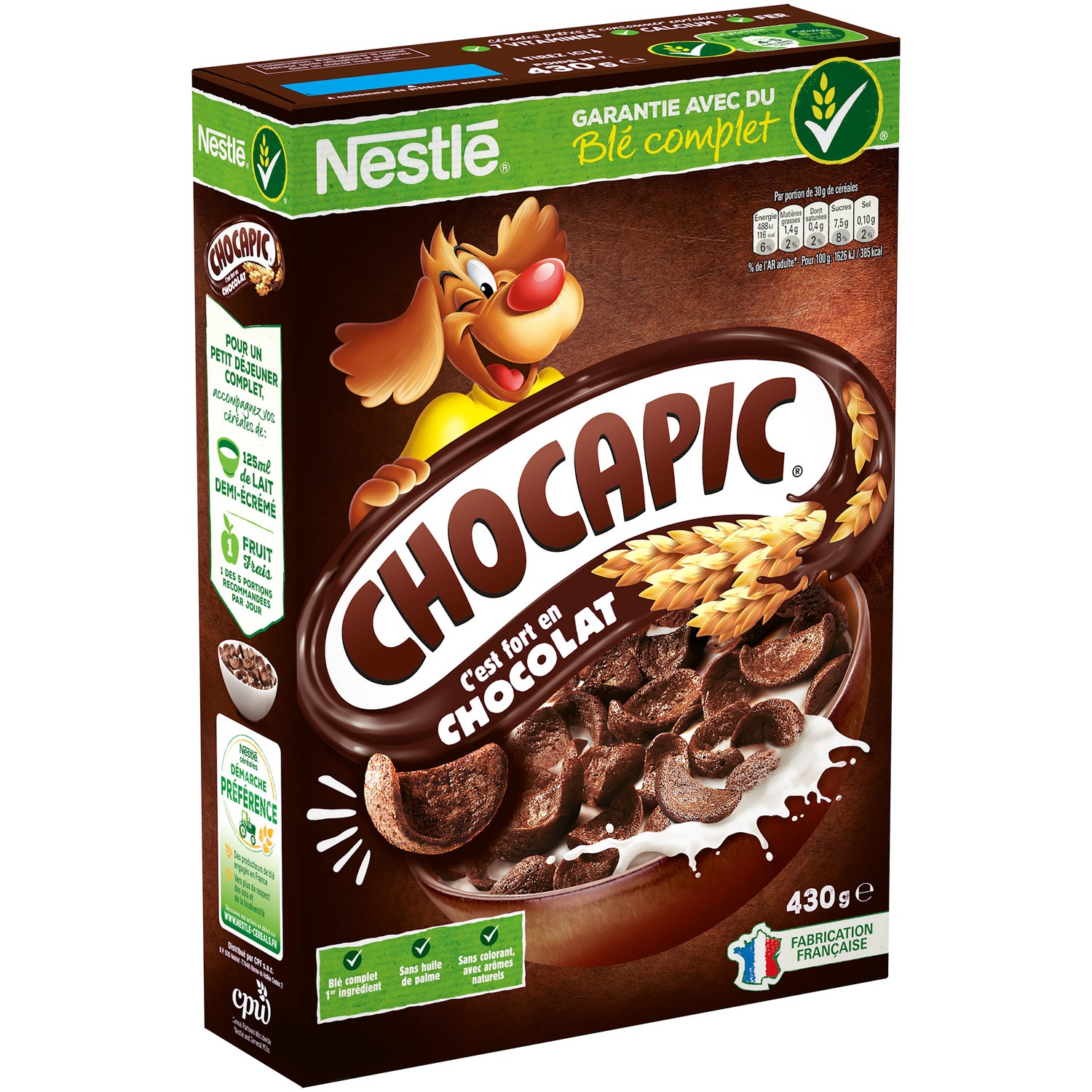  Céréales pétales au chocolat CHOCAPIC  7613034626844