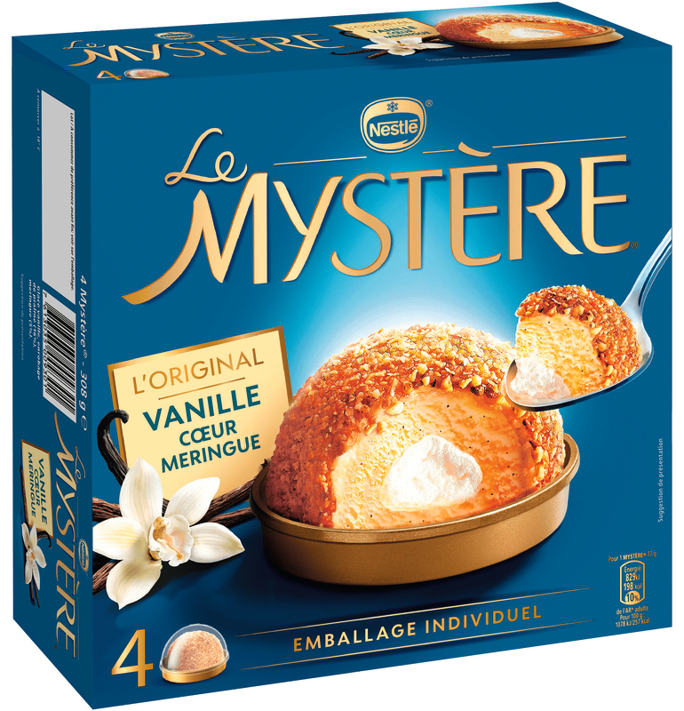 NESTLE MYSTÈRE VANILLE CŒUR MERINGUE X4 NESTLE code EAN 7613035009301 