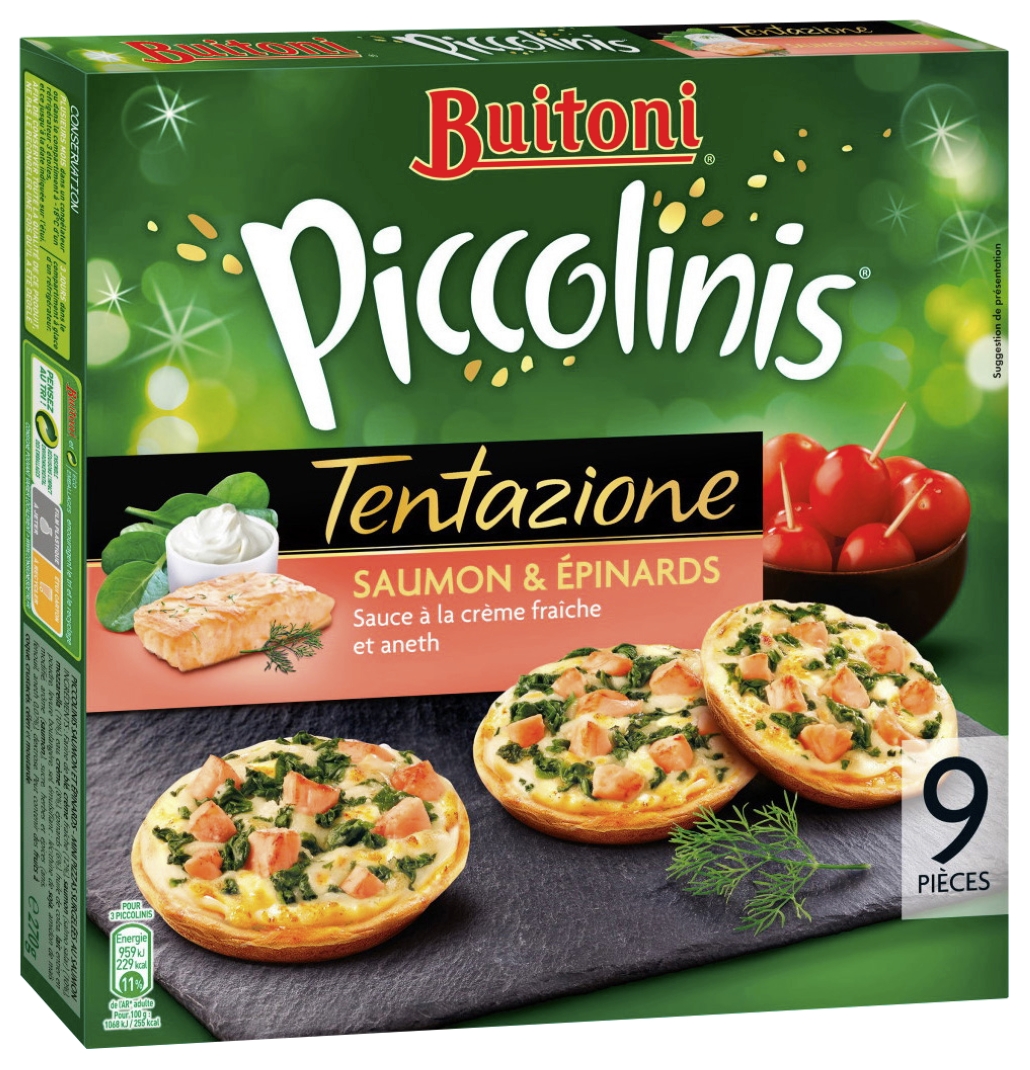 Piccolinis saumon surgelés Buitoni