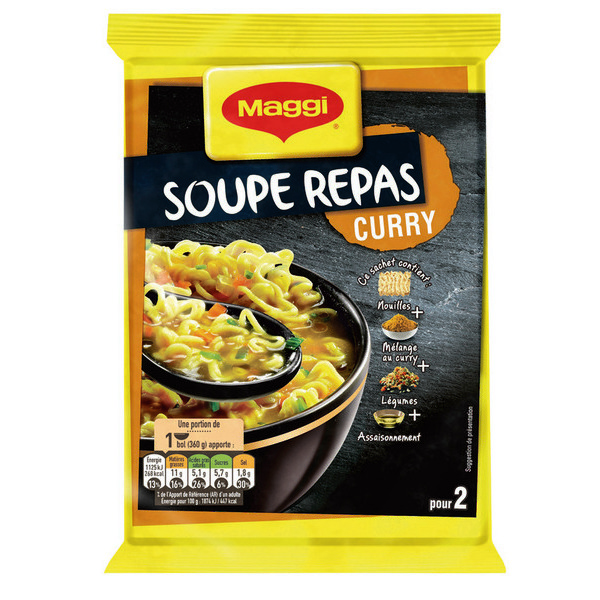 SOUPE Repas curry