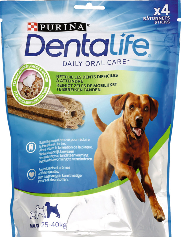 DENTALIFE BÂTONNETS À MÂCHER  GRANDS CHIENS DENTALIFE code EAN 7613035378612 