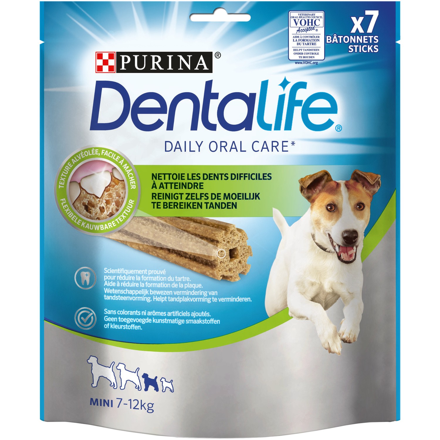 DENTALIFE Sticks pour chien Mini 7-12 kg PURINA DENTALIFE code EAN 7613035378766 