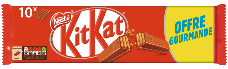 BARRES CHOCOLATÉES KIT KAT 
