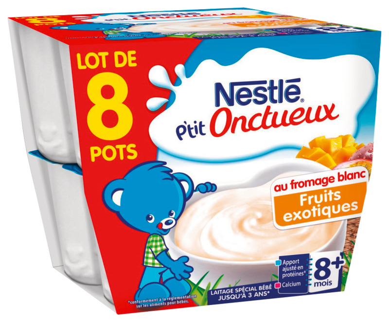 P'TIT ONCTUEUX FRUITS EXOTIQUES Nestlé