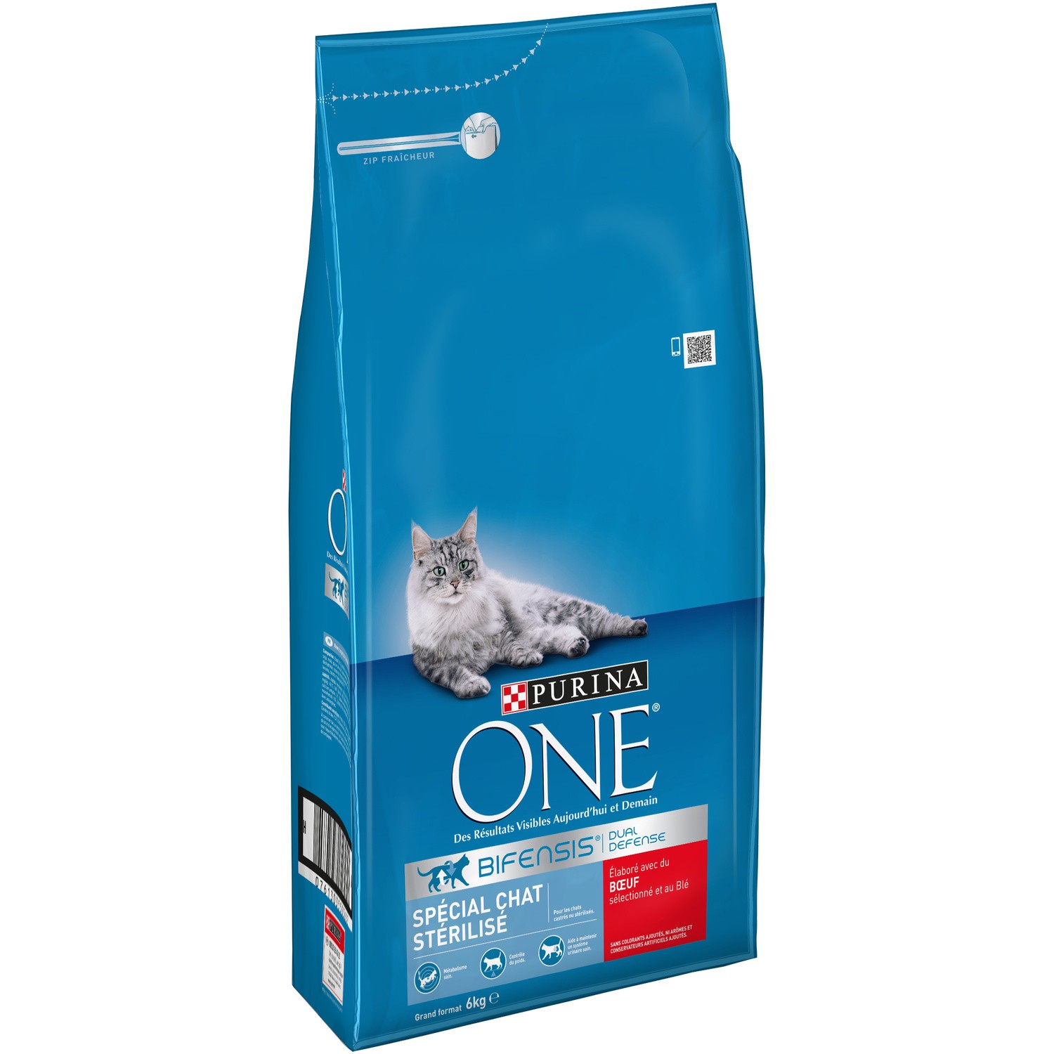Croquettes pour chat stérilisé au bœuf PURINA 7613035503632 ONE Croquettes pour chat stérilisé au bœuf PURINA 7613035503632 ONE