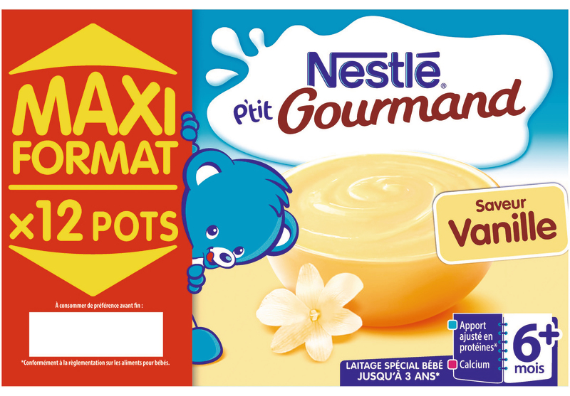 P'TIT GOURMAND VANILLE Nestlé