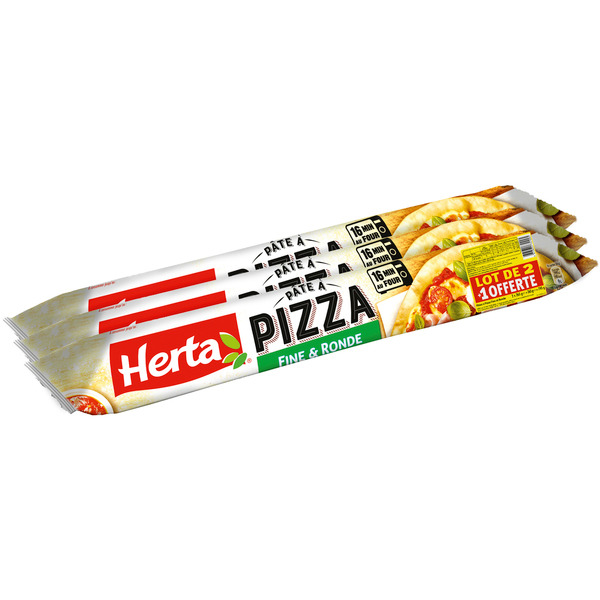 Pâte à pizza fine & ronde