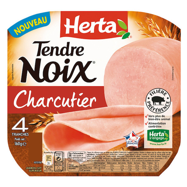 TENDRE NOIX CHARCUTIER HERTA