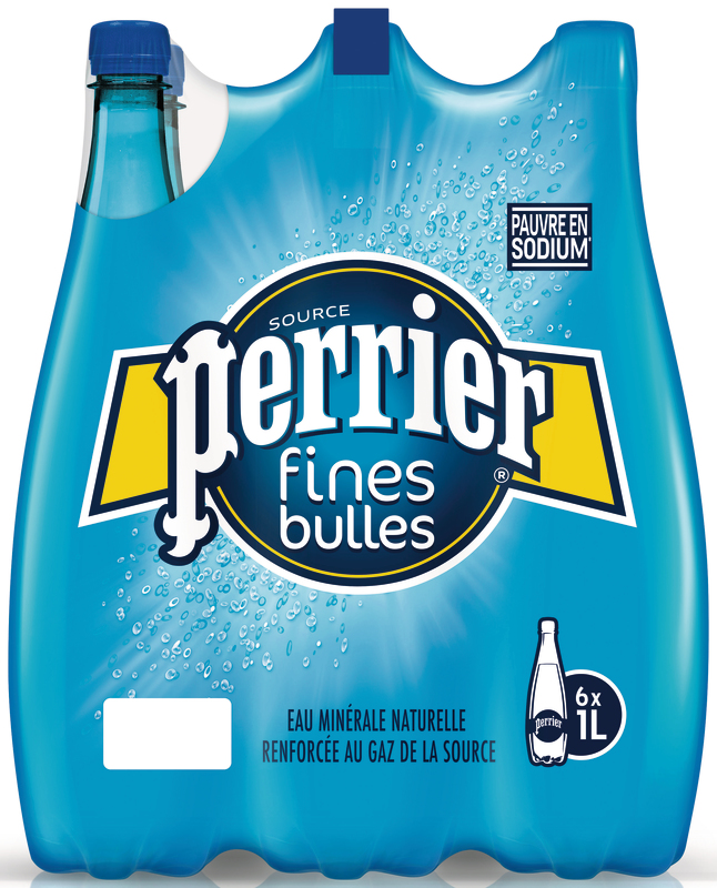 EAU MINÉRALE NATURELLE GAZEUSE FINES BULLES Per...