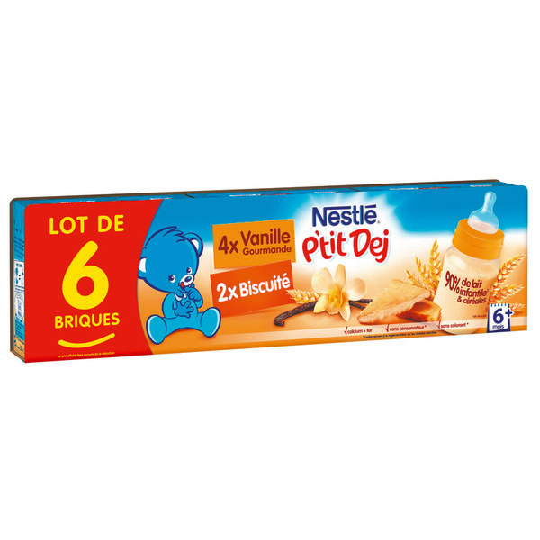 nestle P'tit Dej  code EAN 7613035869936 