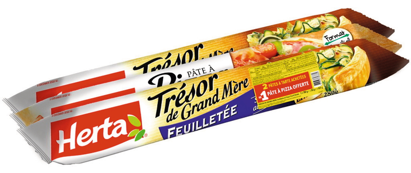 PÂTE FEUILLETÉE TRÉSOR DE GRAND MÈRE herta