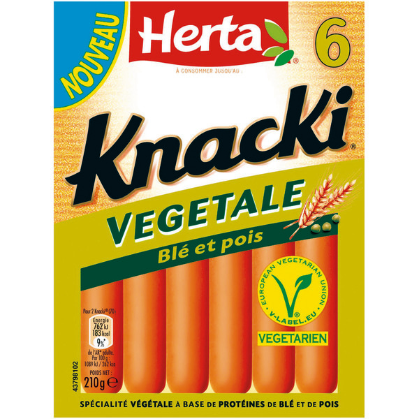 KNACKI VÉGÉTALE HERTA