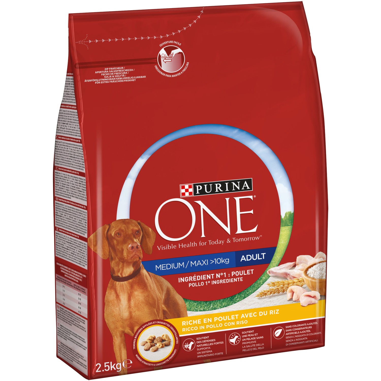 Croquettes pour chiens au poulet PURINA ONE 7613036120425 ONE Croquettes pour chiens au poulet PURINA ONE 7613036120425 ONE