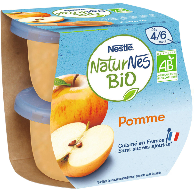 POTS NATURNES POMME BIO nestlé