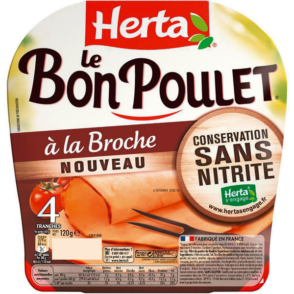 Le Bon Poulet à la broche conservation sans nit...
