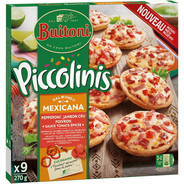 Piccolinis surgelés