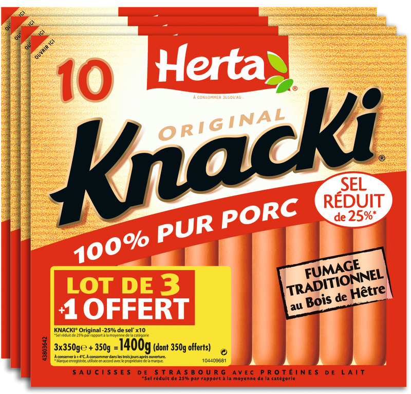 KNACKI ORIGINAL -25 % SEL herta