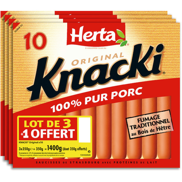Knacki Original Pur Porc	
