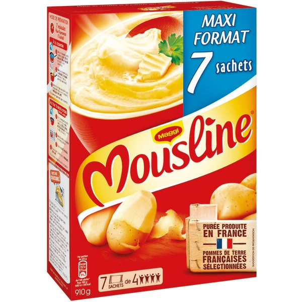 maggi PURÉE MOUSLINE MAGGI code EAN 7613036528818 