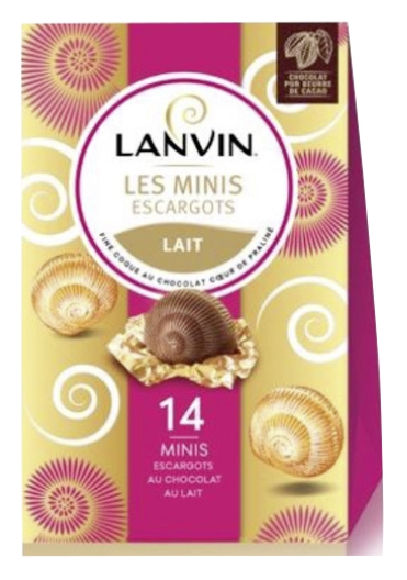 Les minis Escargots lait Lanvin