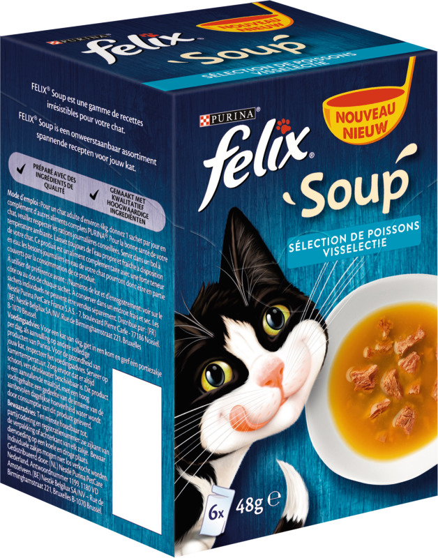 SOUP' SÉLECTION DE POISSONS FELIX