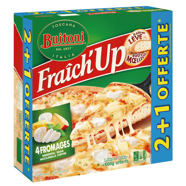 Pizza surgelée Fraîch'up