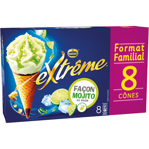 CÔNES GLACÉS EXTRÊME NESTLÉ