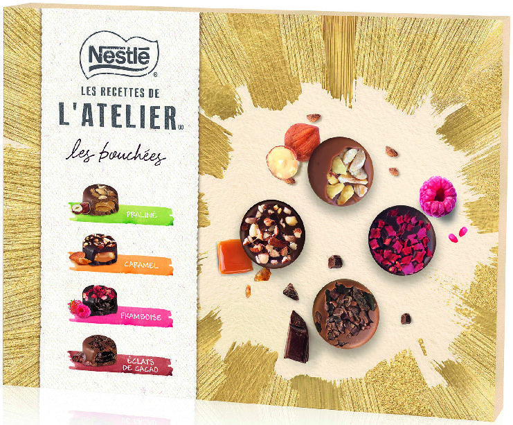 ASSORTIMENT DE CHOCOLATS “LES RECETTES DE L’ATELIER” 7613036912136 (7613036912136)