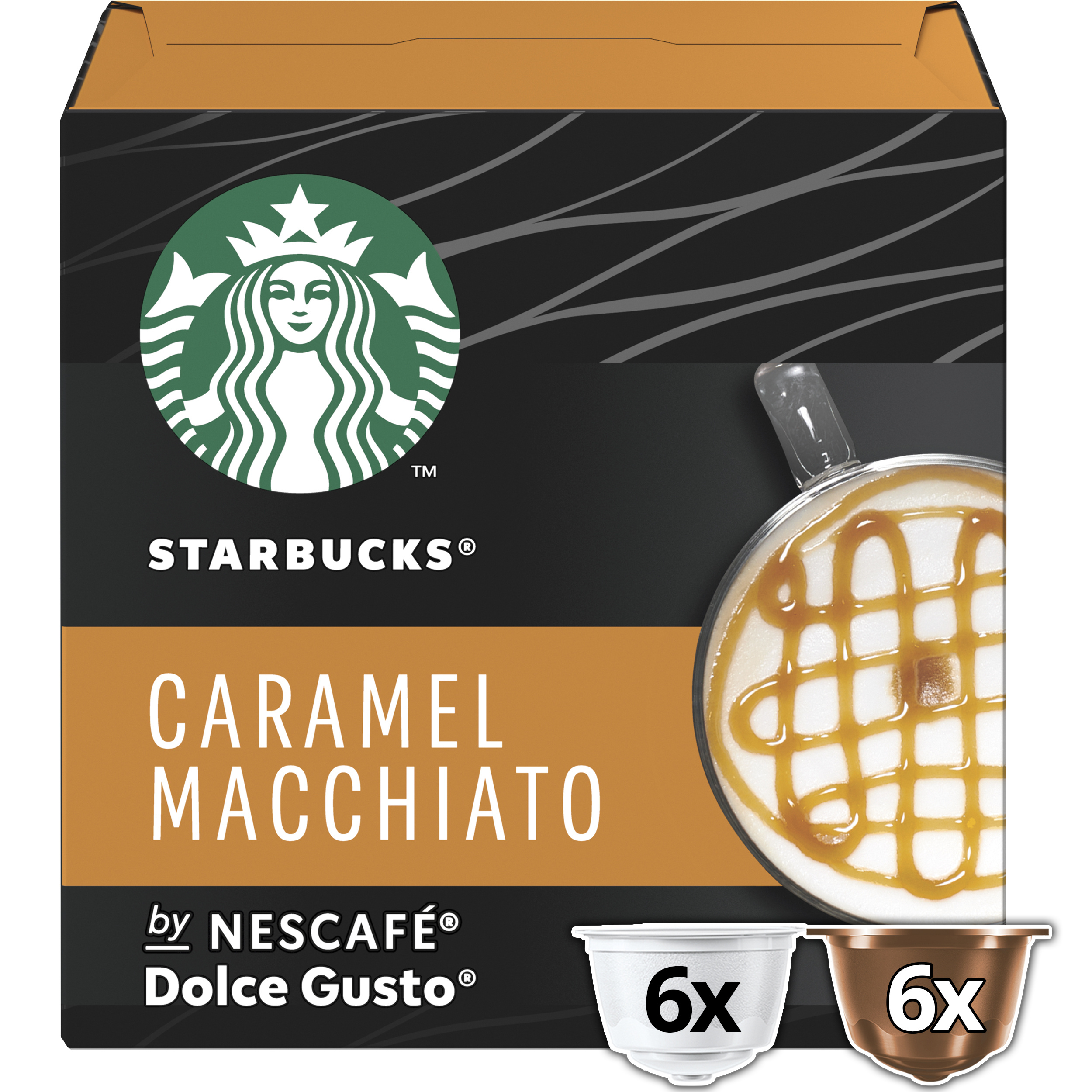 DOSETTE DE CAFÉ CARAMEL MACCHIATO