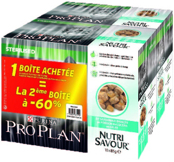 ALIMENT EN GELÉE CHAT ADULTE STÉRILISÉ NUTRISAVOUR