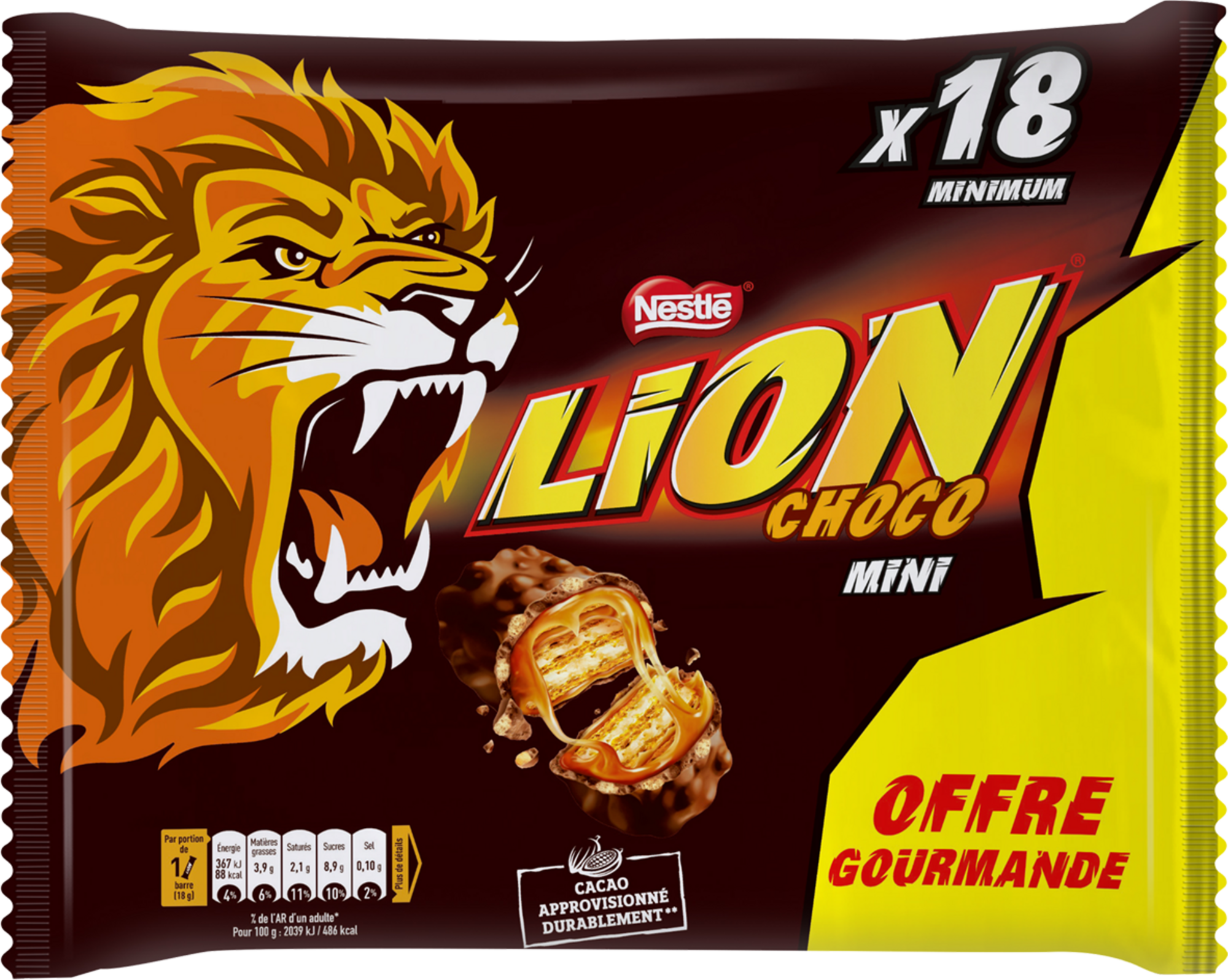 NESTLÉ MINI BARRES code EAN 7613037964639 