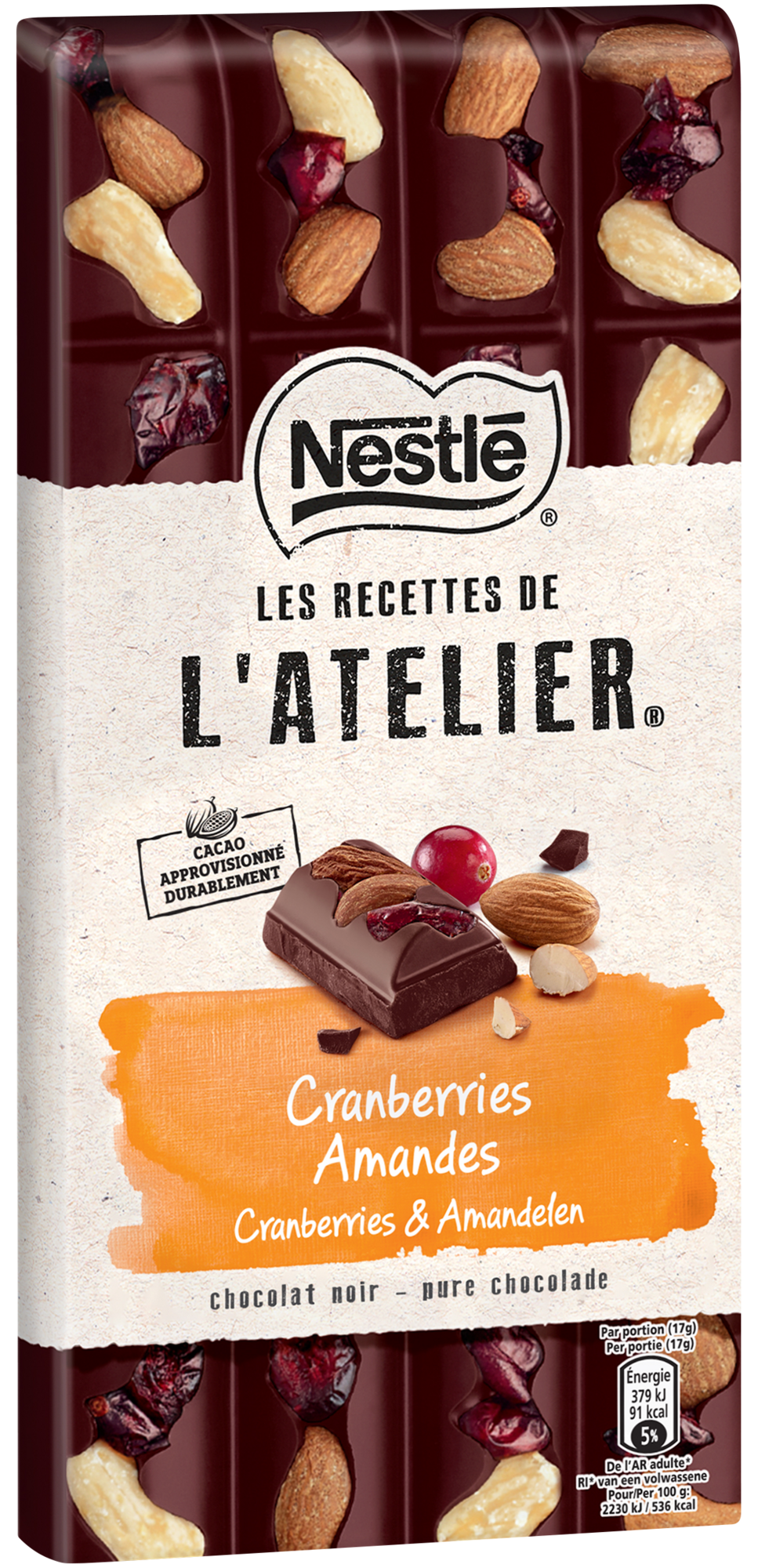 TABLETTE DE CHOCOLAT LES RECETTES DE L'ATELIER