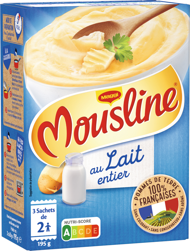 PURÉE AU LAIT Mousline