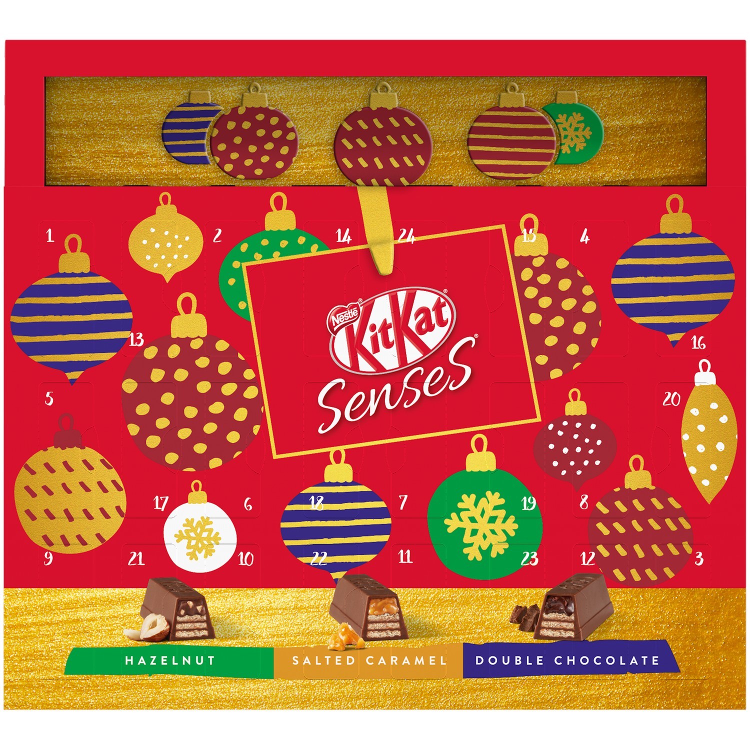 Calendrier Avent barres chocolatées KIT KAT 7613039350591 KIT KAT Calendrier Avent barres chocolatées KIT KAT 7613039350591 KIT KAT