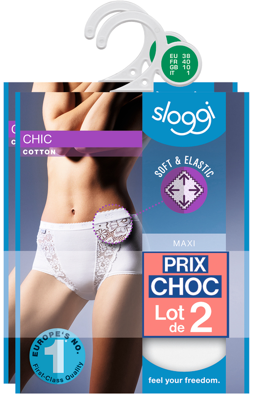 SLIP MAXI CHIC X 2 SLOGGI