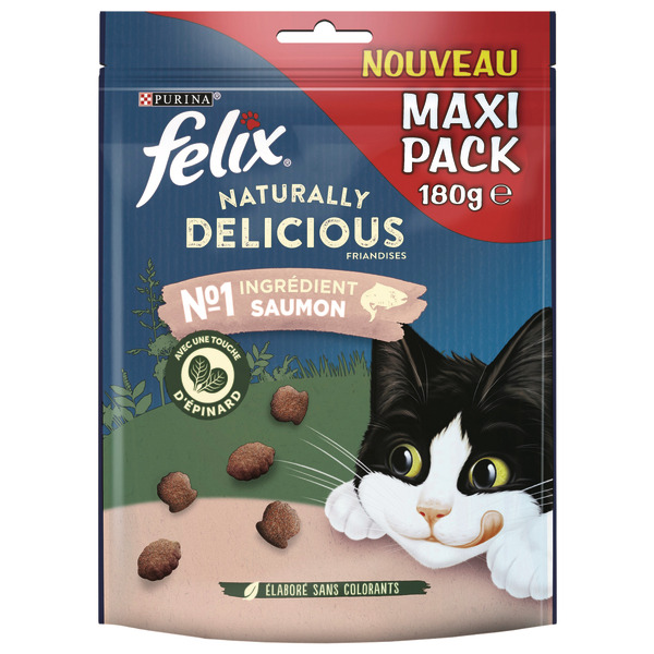 FRIANDISES NATURALLY DELICIOUS  AU SAUMON 
