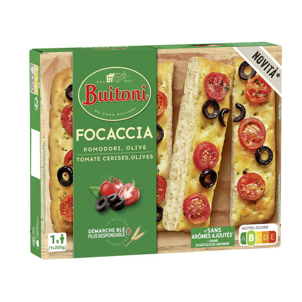 BUITONI Focaccia surgelée code EAN 7613287402189 