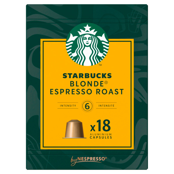  Capsules De Café Blonde Espresso Roast Starbucks code EAN 7613287414236 