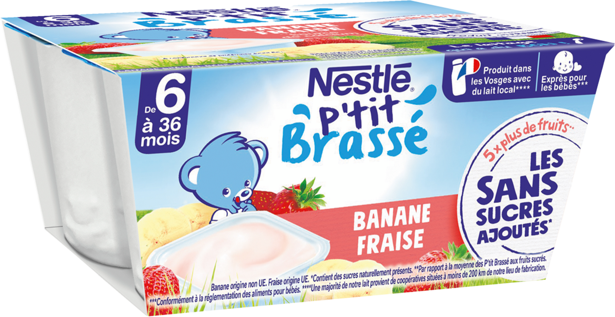 P'TIT BRASSÉ LES SANS SUCRES AJOUTÉS