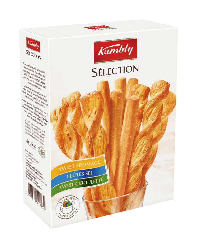 ASSORTIMENT FLÛTES ET TWIST SALÉS SÉLECTION Kambly