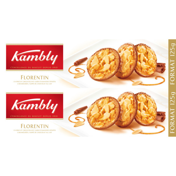  Biscuits Florentin Kambly code EAN 7614800121266 