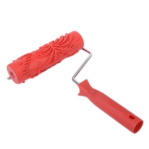 17,8 cm diy rouleau à peinture motif floral et ...