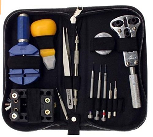 13 en 1 montre réparation outil sac kit set ave...
