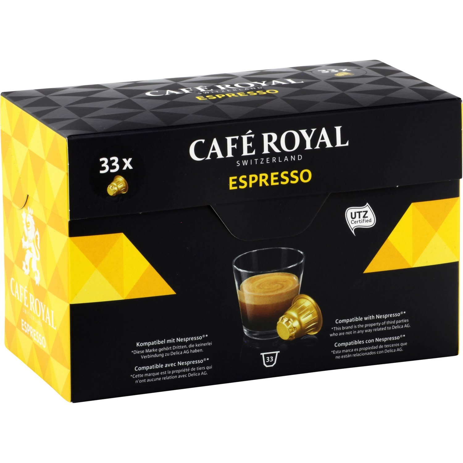 Café capsules Espresso CAFE ROYAL 7617014165132 CAFE ROYAL ESPRESSO