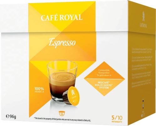 CAPSULES DE CAFÉ ESPRESSO “CAFÉ ROYAL” 7617014165323 (7617014165323)