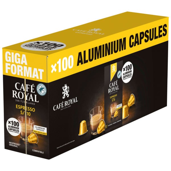  Capsules Espresso Café Royal code EAN 7617014197300 
