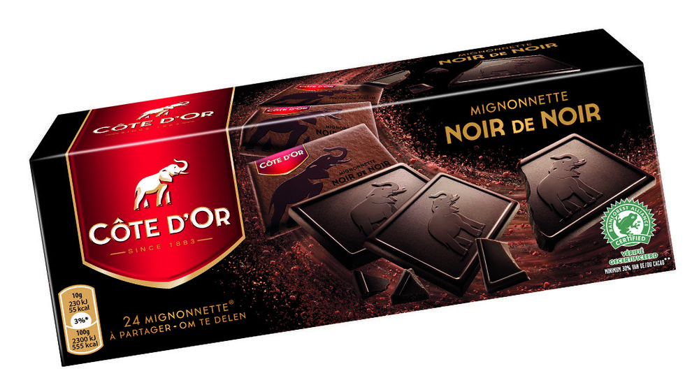 CÔTE D’OR MIGNONETTES DE CHOCOLAT code EAN 7622200002290 