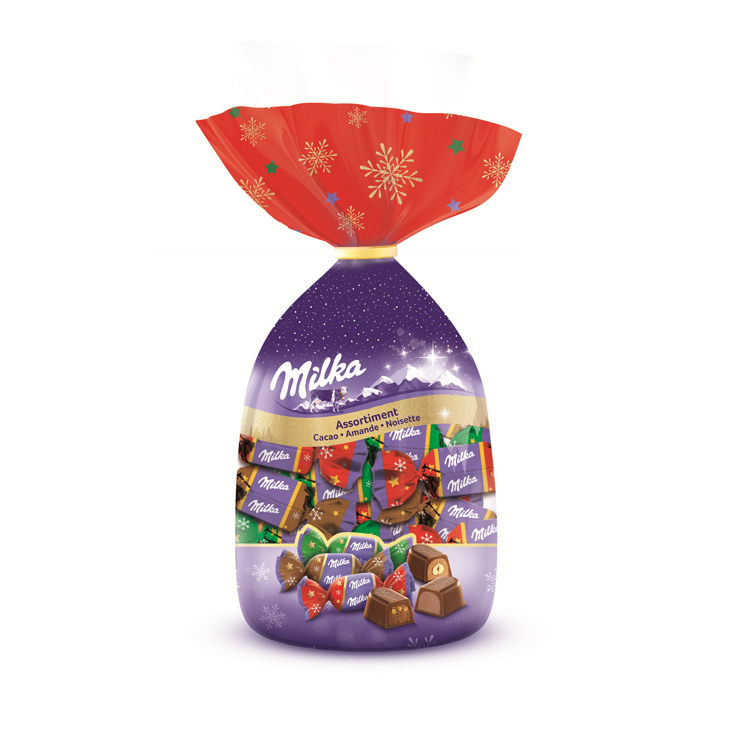 Chocolat cacao amande noisette MILKA