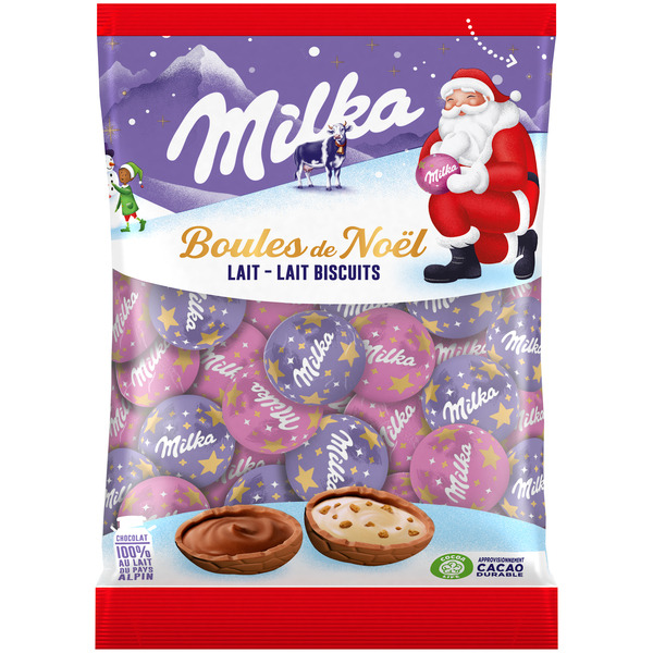  Boules De Noël Lait Milka code EAN 7622201759278 