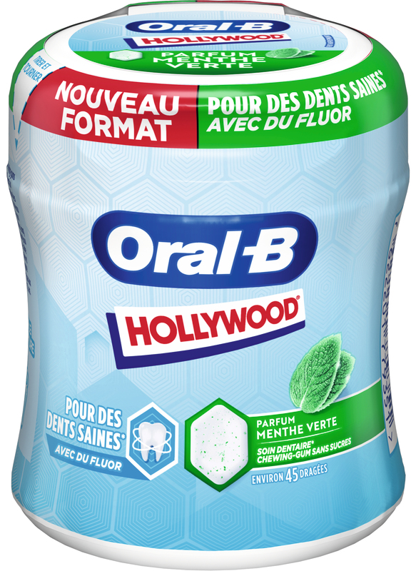 CHEWING-GUM ORAL-B MENTHE VERTE Hollywood